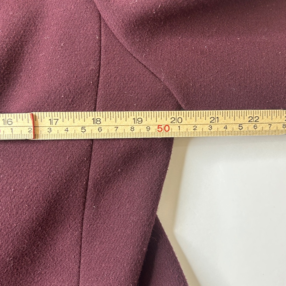 Cartonnier for Anthropologie Plum Balloon Sleeve Studio Blazer Jacket Size L - Picture 12 of 16